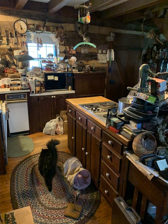 Northern Virginia hoarder house before